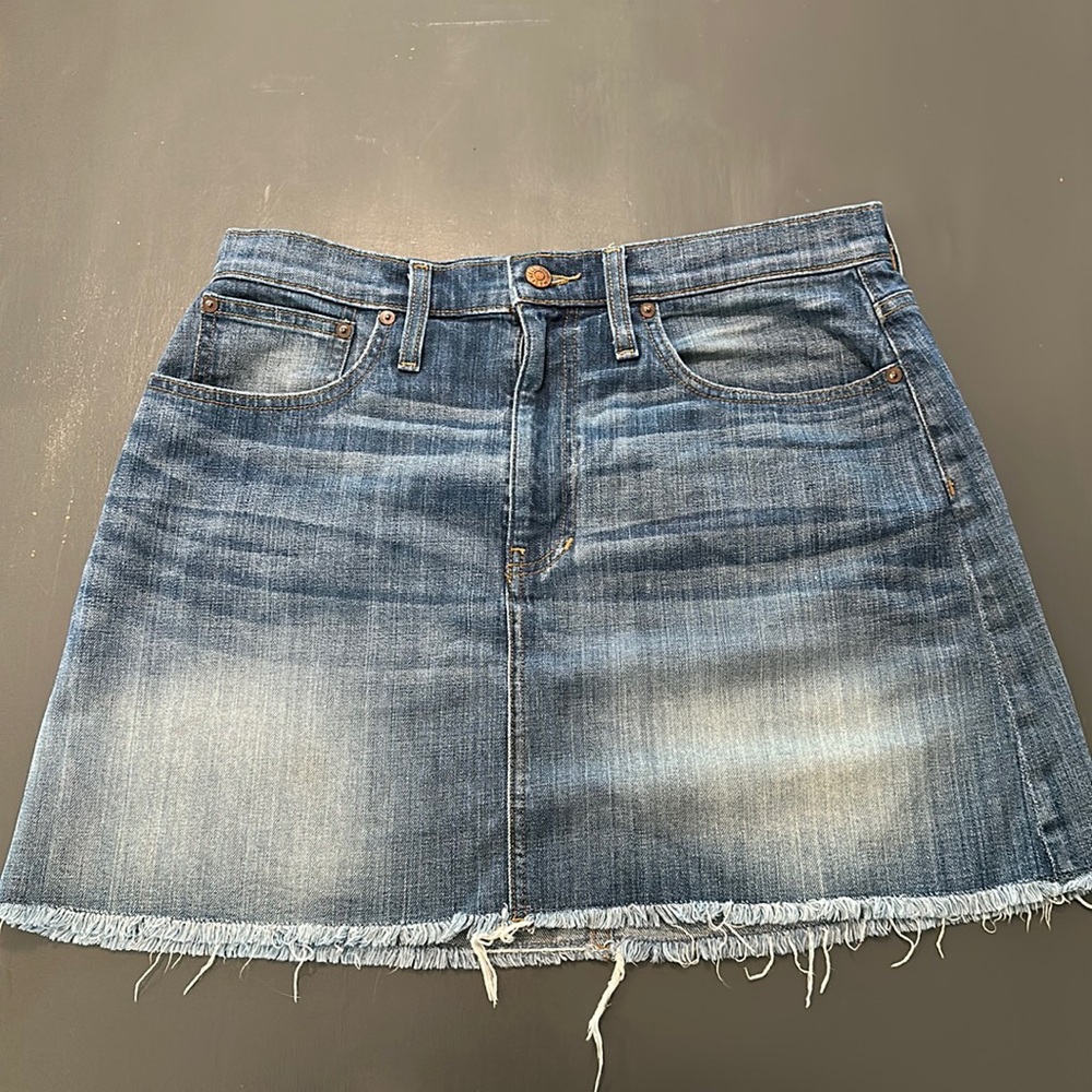 Madewell Jean skirt